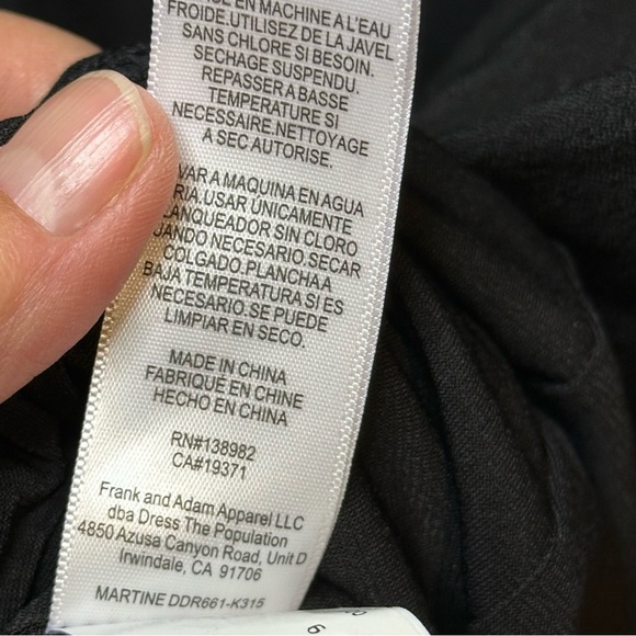 NWT Dress the Population Martine Dress - size XXL (12/14) - Picture 9 of 12